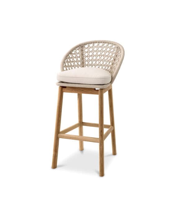 Trinity baarituoli off-white – Eichholtz