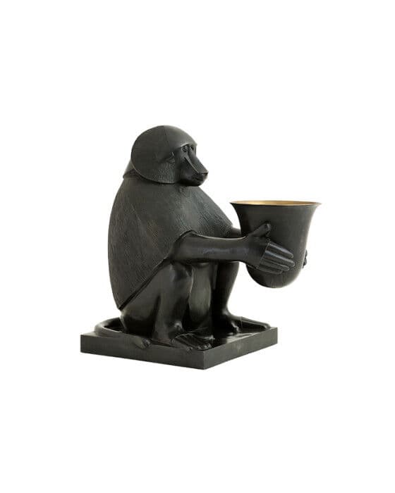 Monkey Art Deco pöytävalaisin – Eichholtz