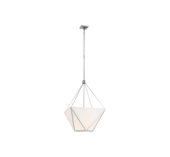 Lorino Lantern Polished Nickel Large
