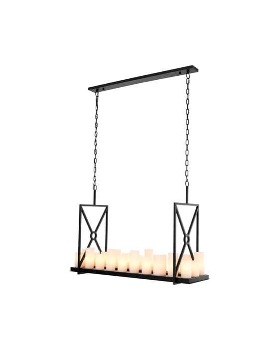 Kattovalaisin Commodore, musta – Eichholtz