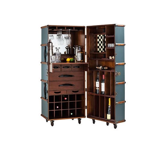 Stateroom-baarikaappi, petroli