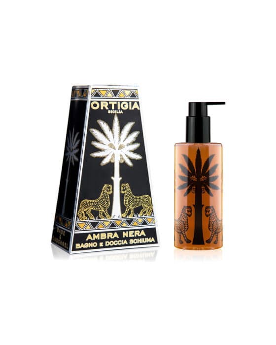 Ambra Nera Shower Gel – Ortigia
