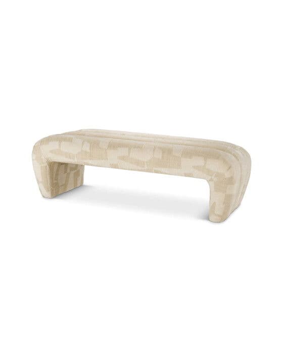 Eastborne Bench Brooklyn Sand – Eichholtz