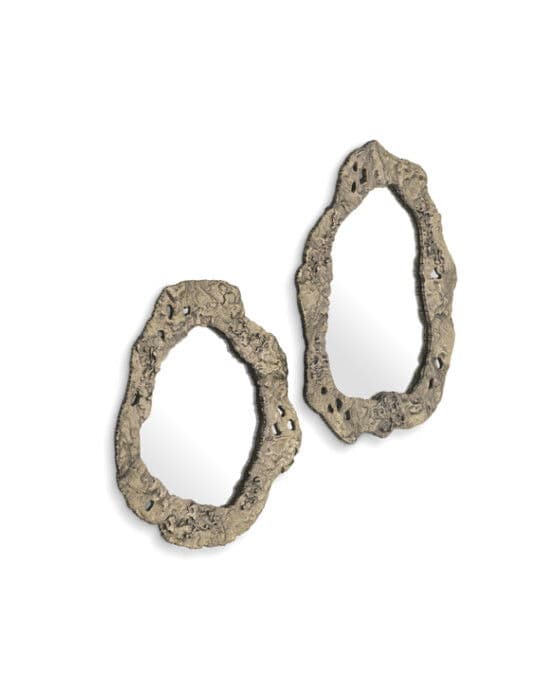 Foggia peili antiikkimessinki 2-settiä