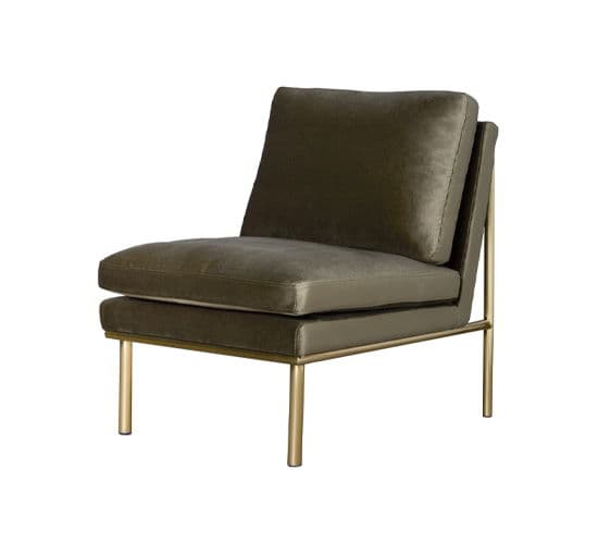 April lepotuoli olive / messinkiä