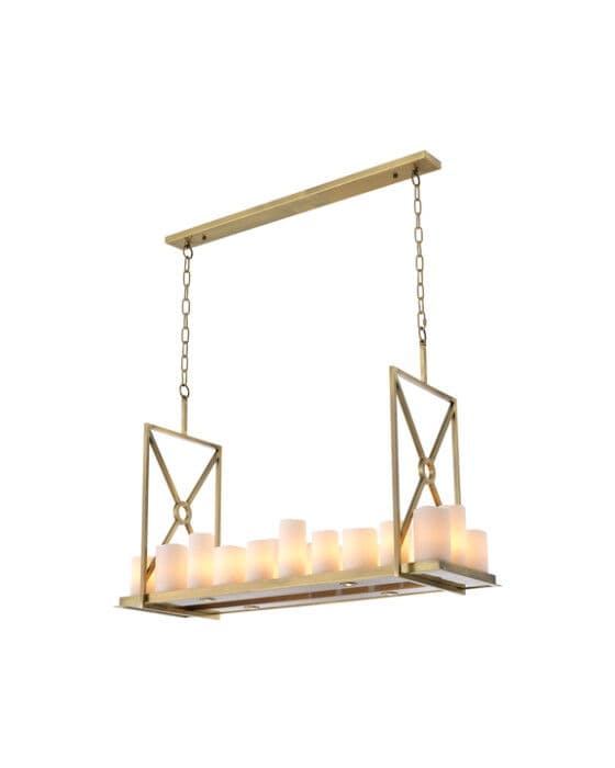 Commodore Chandelier Brass – Eichholtz