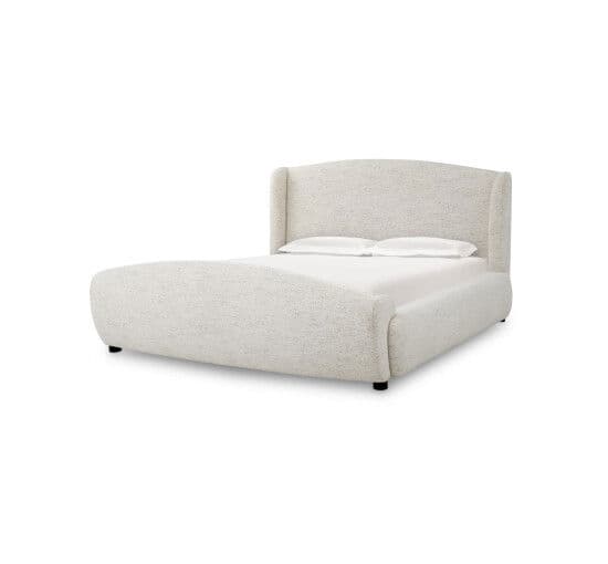 Mellory Bed Frame Seashell Off-white – Eichholtz