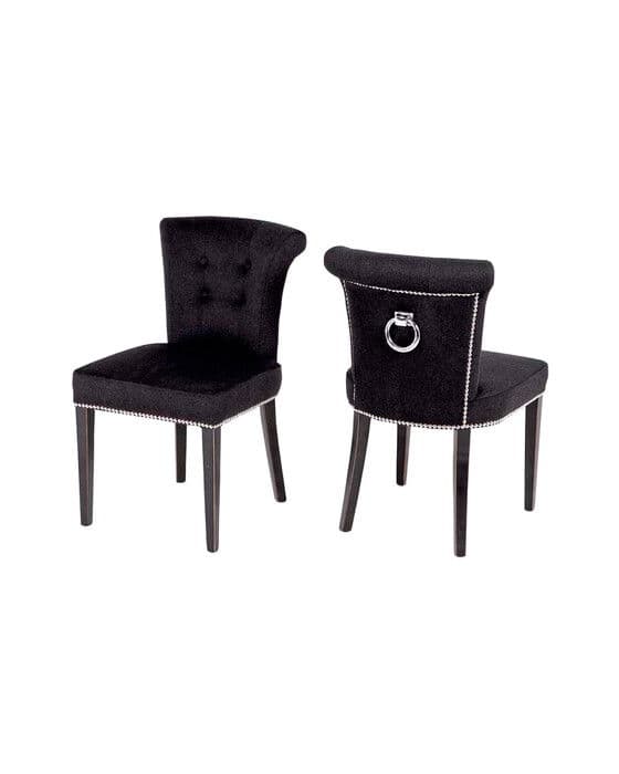 Ruokapöydän tuoli Key Largo, musta – Eichholtz