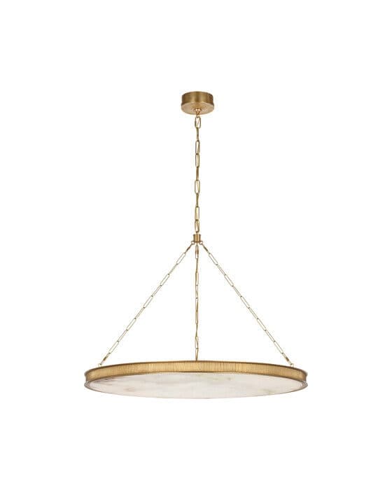 Matthew 40" Chandelier Brass – Visual Comfort