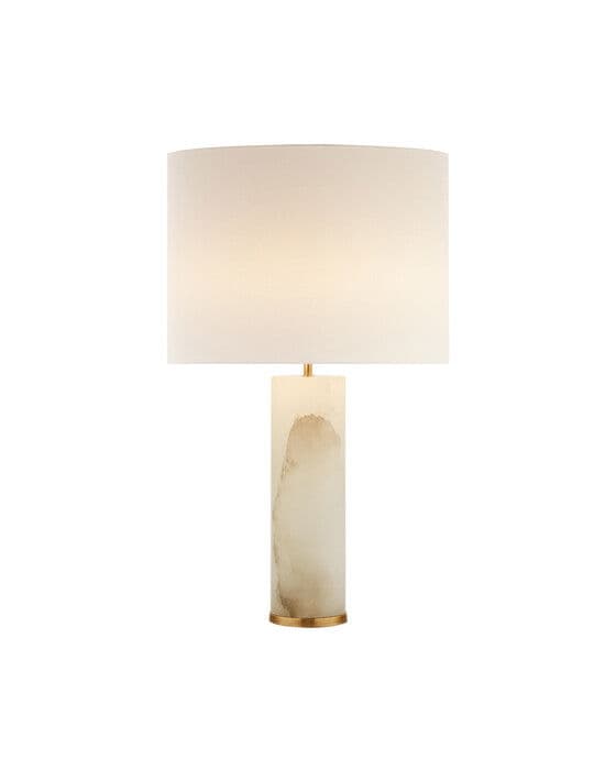Lineham Table Lamp Alabaster – Visual Comfort