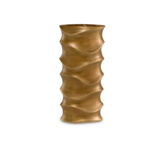 Rapho maljakko antiikkimessinki – Eichholtz