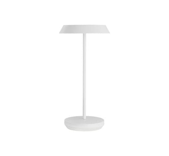 Tepa Accent Rechargeable Table Lamp Matte White – Visual Comfort