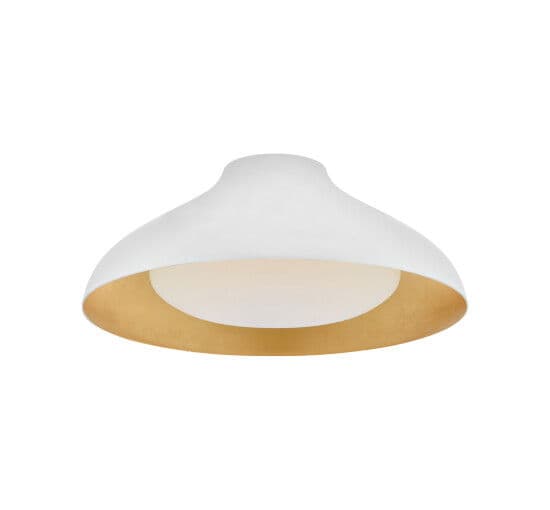 Agnes 18" Flush Mount Plaster White – Visual Comfort