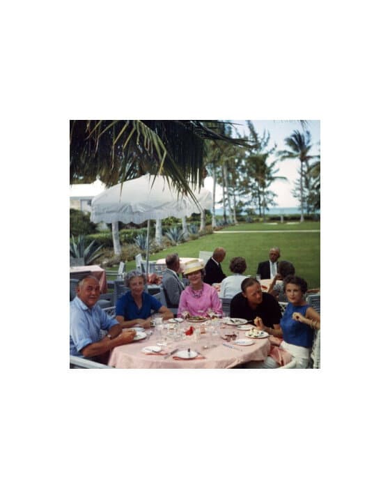 Al Fresco Luncheon – Slim Aarons