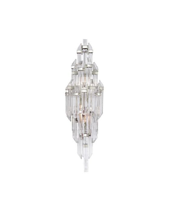 Adele Small Sconce Polished Nickel – Visual Comfort