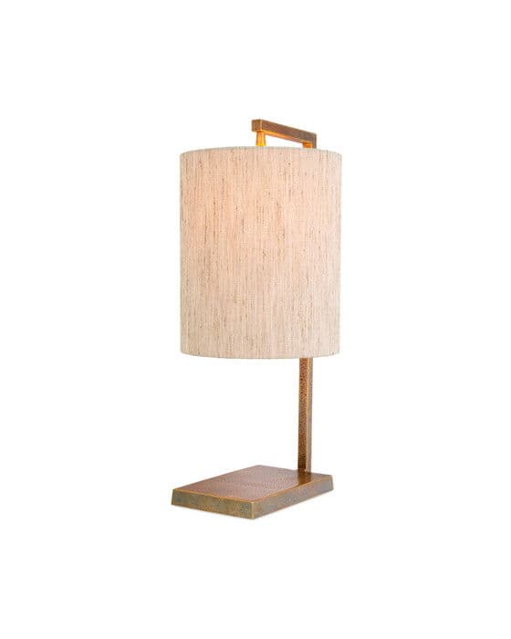 Volturno Table Lamp Vintage Brass – Eichholtz