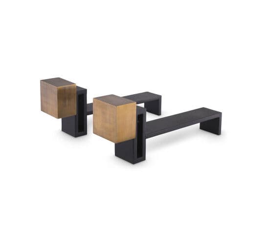 Chitry halkoteline messinki 2 kpl – Eichholtz