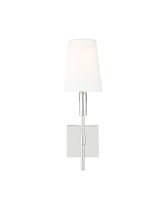 Beckham Sconce Nickel – Visual Comfort