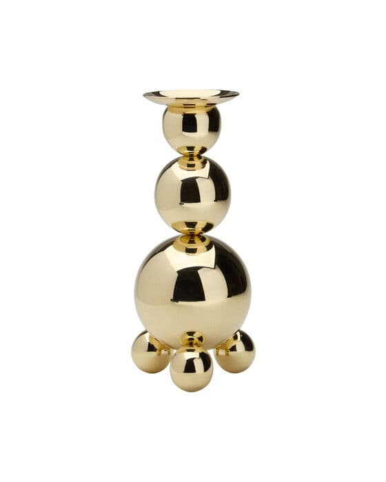 Kolmikynttilänjalka messinki – Skultuna