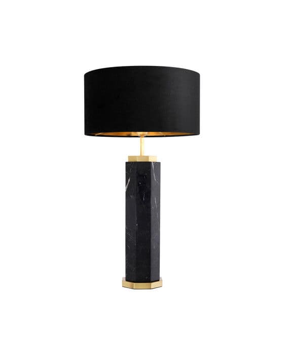 Newman Table Lamp Black