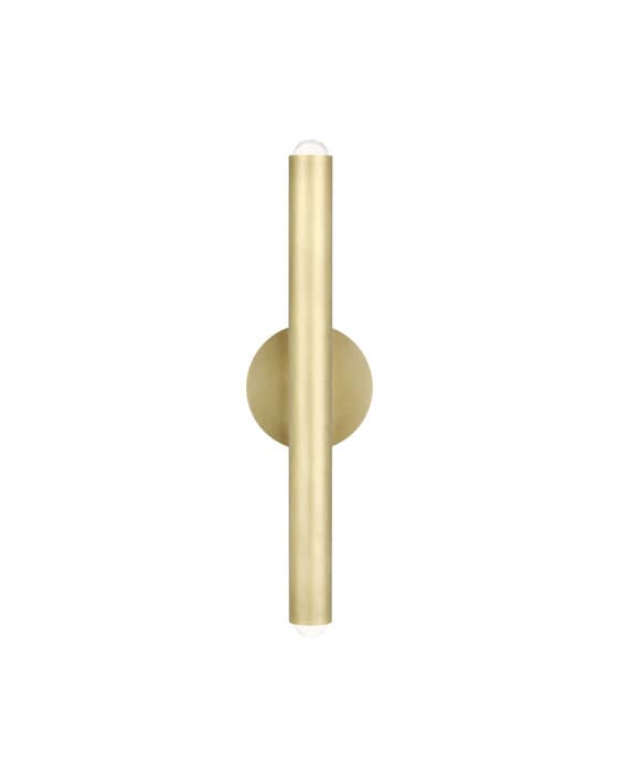 Ebell Wall Sconce Natural Brass – Visual Comfort