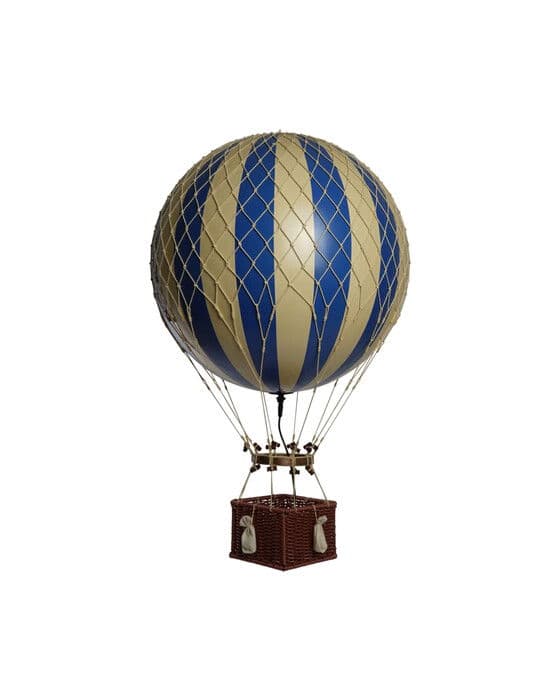 Jules Verne kuumailmapallo LED sininen – Authentic Models