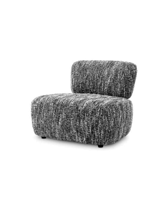 Leon Chair Bouclé Sonata Black