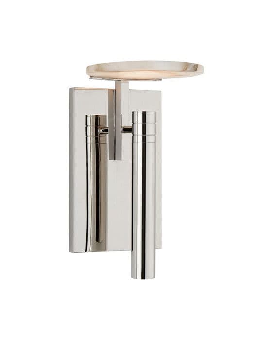 Melange Floating Disc Sconce Nickel – Visual Comfort