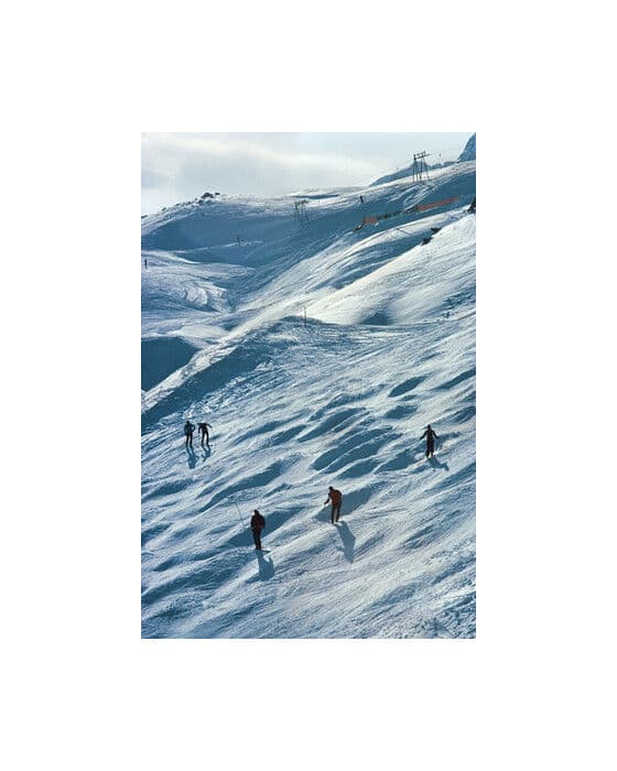 Skiing at St. Moritz – Slim Aarons