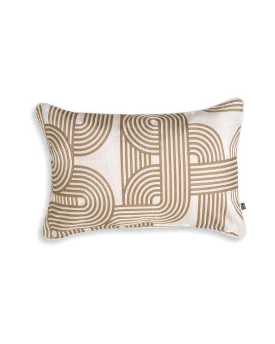 Abaças-tyyny beige/valkoinen