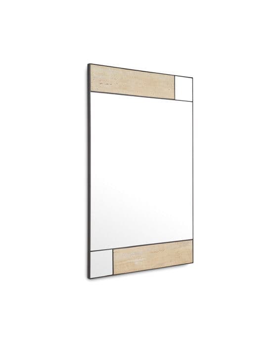 Cosimo Mirror Travertine – Eichholtz