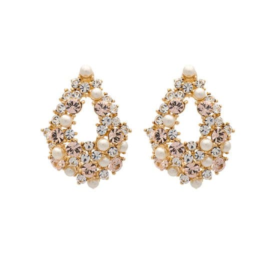 Alice Pearl korvakorut ivory silk – Lily And Rose