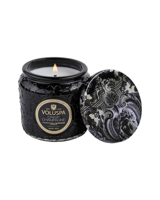 Crisp Champagne, petite jar -tuoksukynttilä – Voluspa