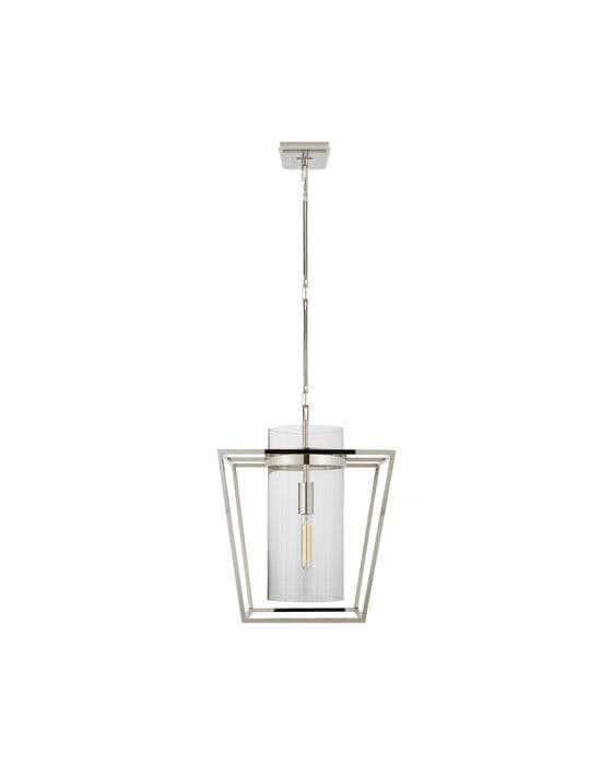 Presidio Small Lantern Polished Nickel