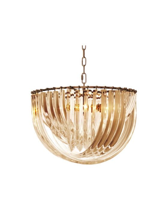 Murano kattokruunu samppanja – Eichholtz