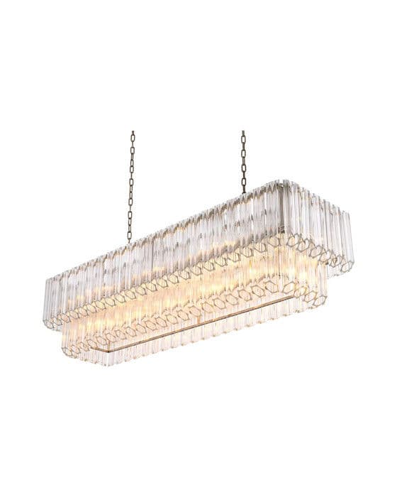 Vittoria kattokruunu niklattu – Eichholtz