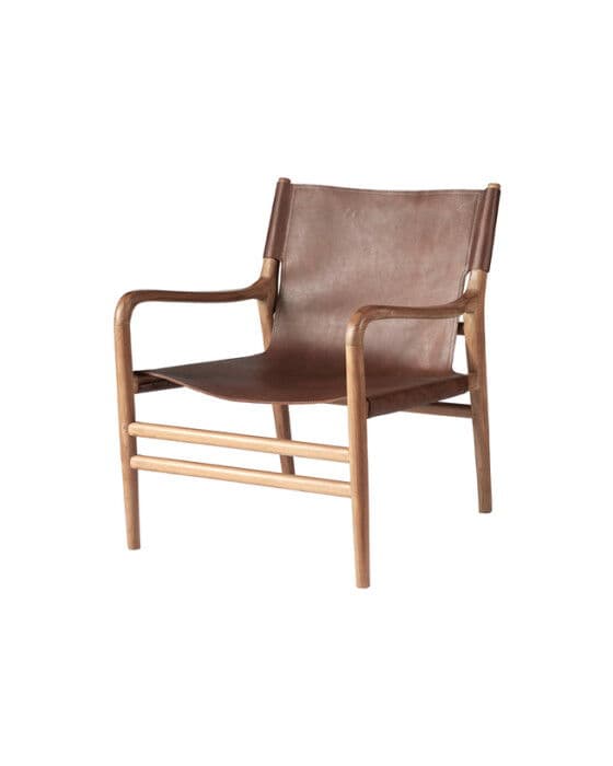 Faro-nojatuoli, ruskea – Wikholm Form