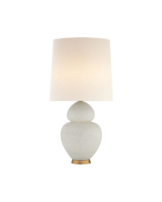 Michelena Table Lamp Chalk White – Visual Comfort