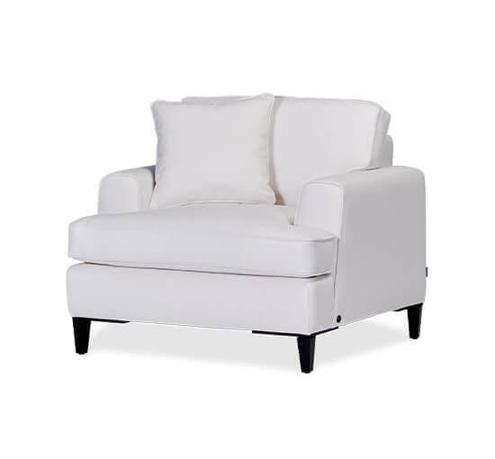 San Francisco -nojatuoli off-white