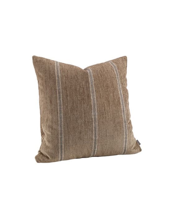 Serena tyynynpäällinen stripe chestnut