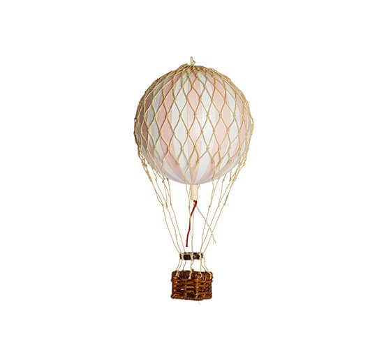 Floating The Skies Hot Air Balloon Pink – Authentic Models