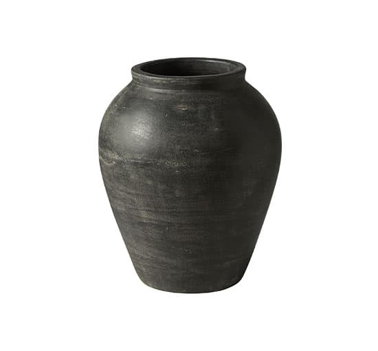 Dakota-maljakko musta – Wikholm Form