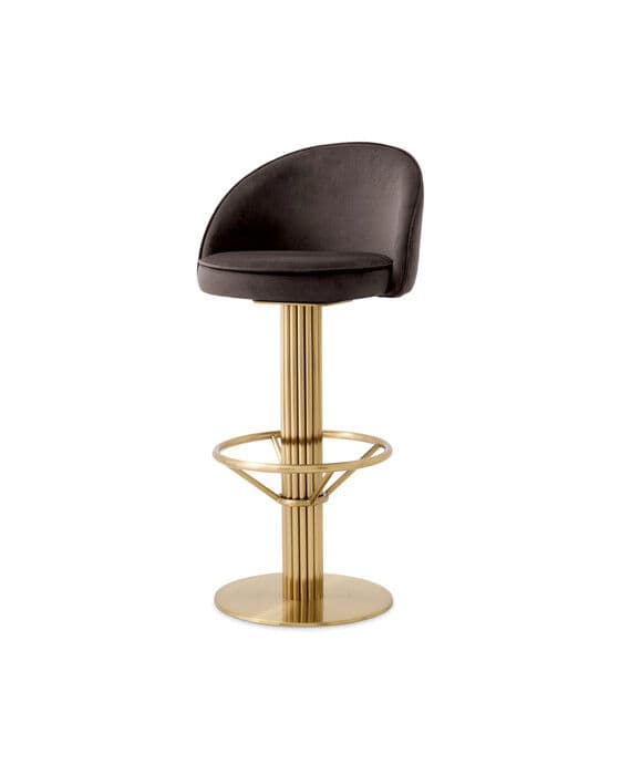 Dorland Bar Stool Roche Dark Grey