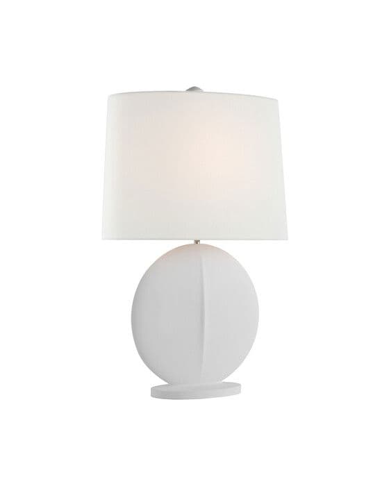 Mariza Medium Table Lamp White – Visual Comfort