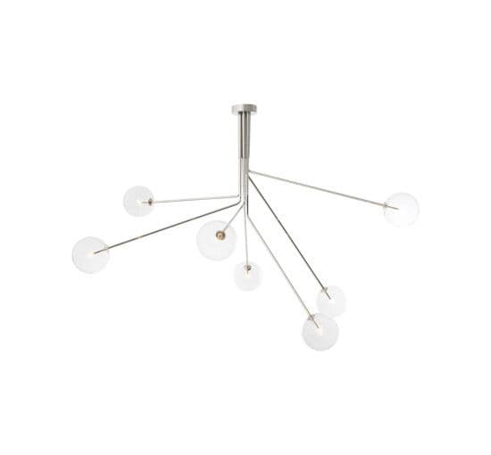 Topaz Chandelier Nickel – Eichholtz