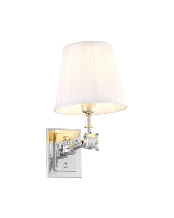 Wentworth seinävalaisin, nikkeli/valkoinen