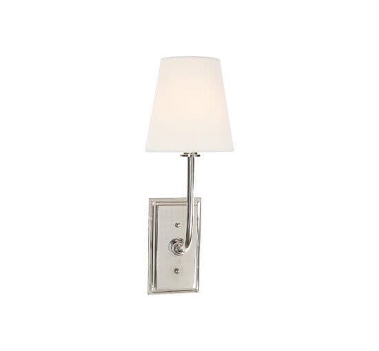 Hulton Sconce Polished Nickel – Visual Comfort