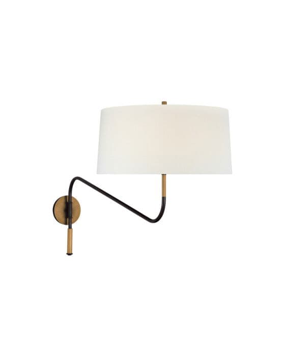 Canto Grande Swinging Wall Light Bronze/Brass – Visual Comfort