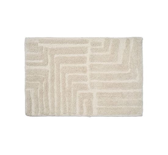 Field kylpyhuonematto valkoinen