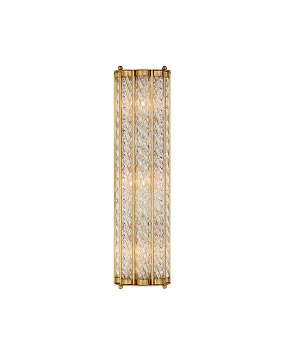 Eaton Linear Sconce Antique Brass
